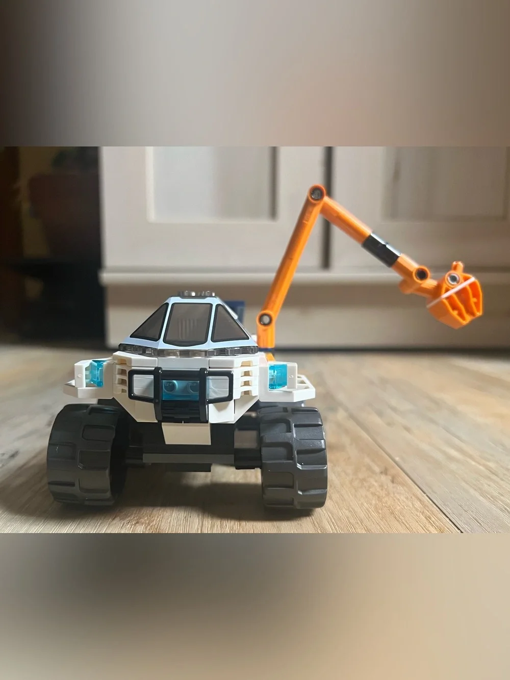 Lego City - Rover Testing Drive - Set 60225 *Mostly Glued Together - SEE NOTES